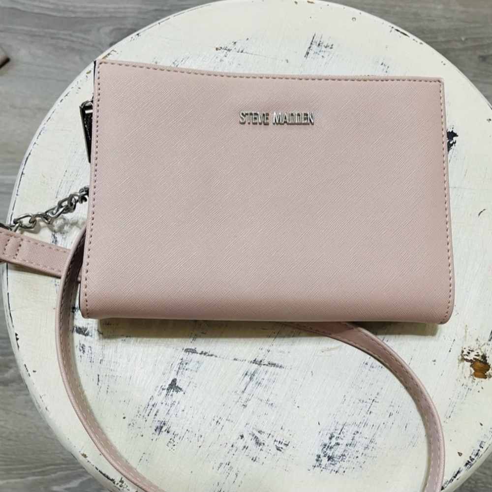 Steve Madden Crossbody Bag Beige Pink